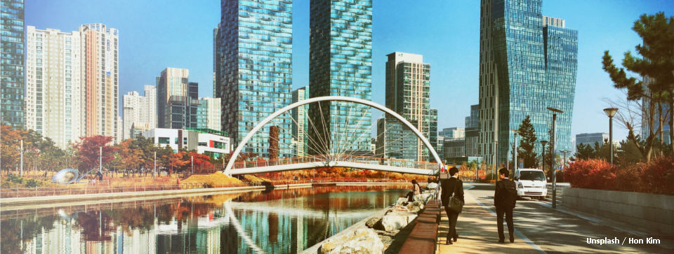 City Bridge in Incheon, South Korea
